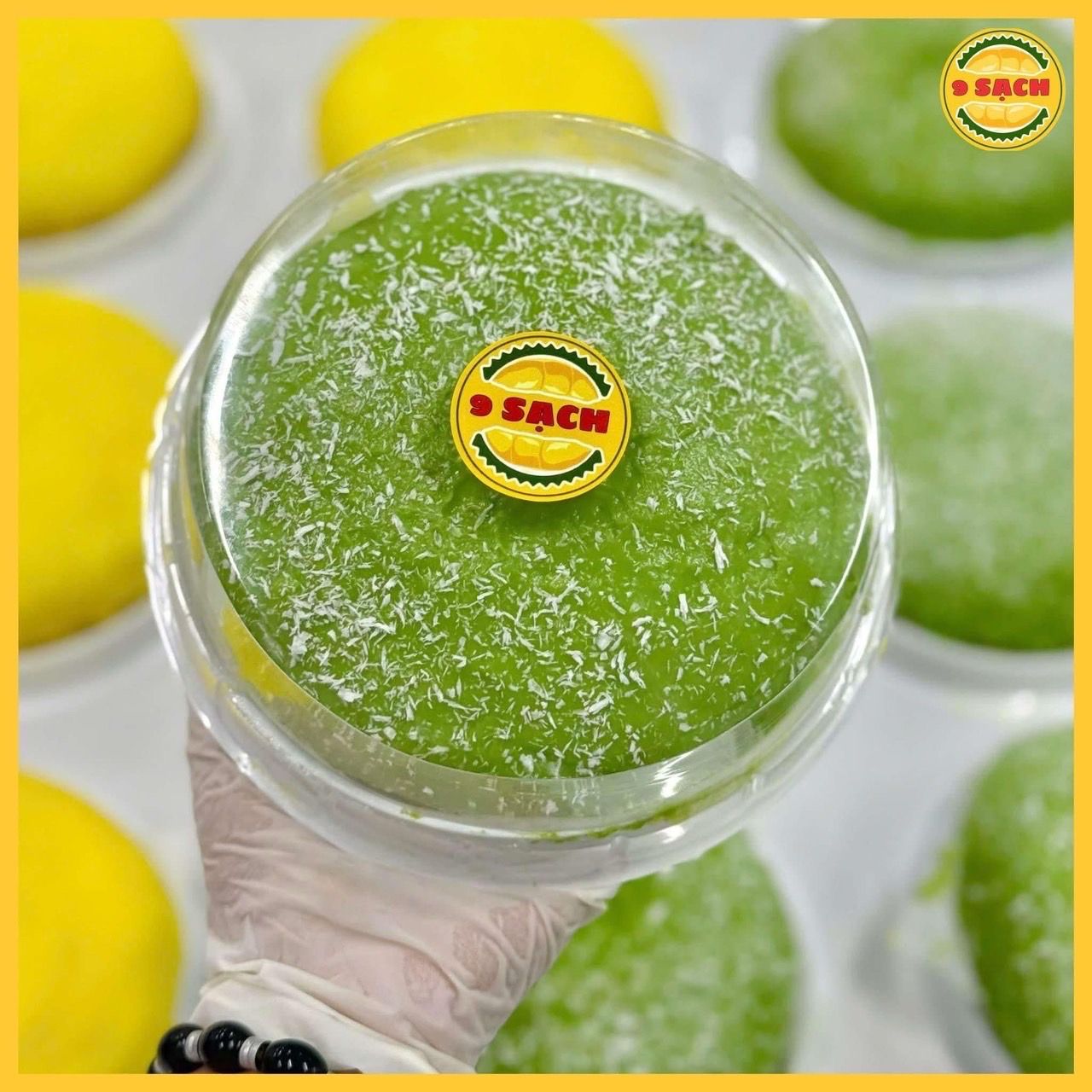 榴槤蛋糕椰子口味 600g Bánh sầu dừa