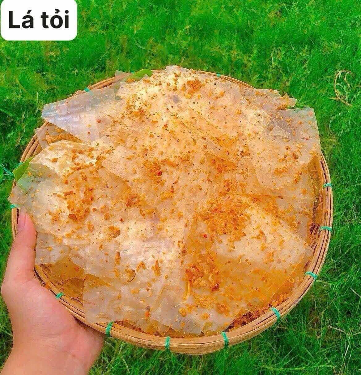 蒜味米紙 Lá tỏi