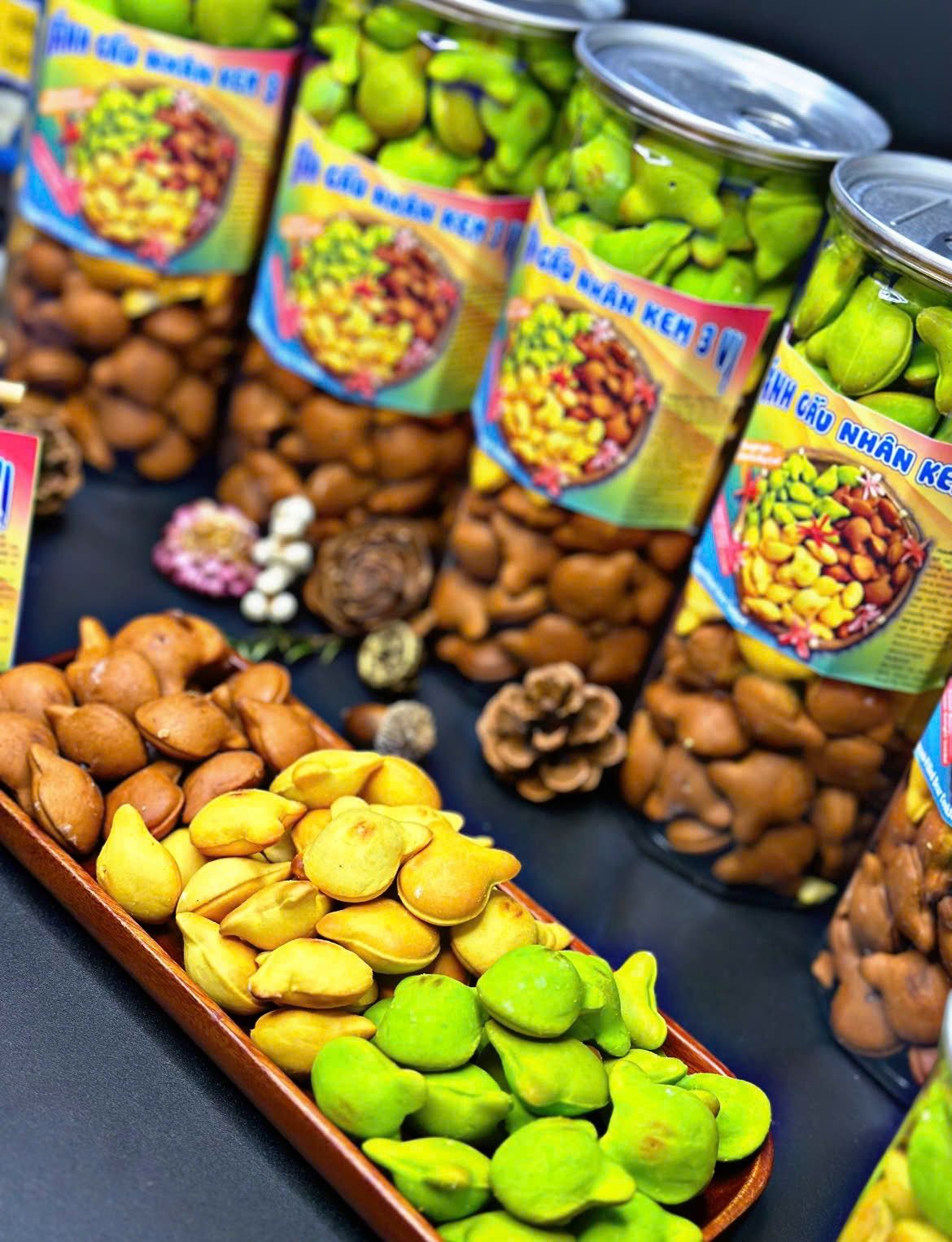 可愛奶油餅 bánh gấu nhân kem