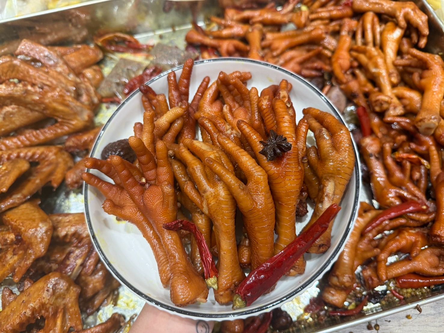 辣味腌製雞爪 chân gà tê cay