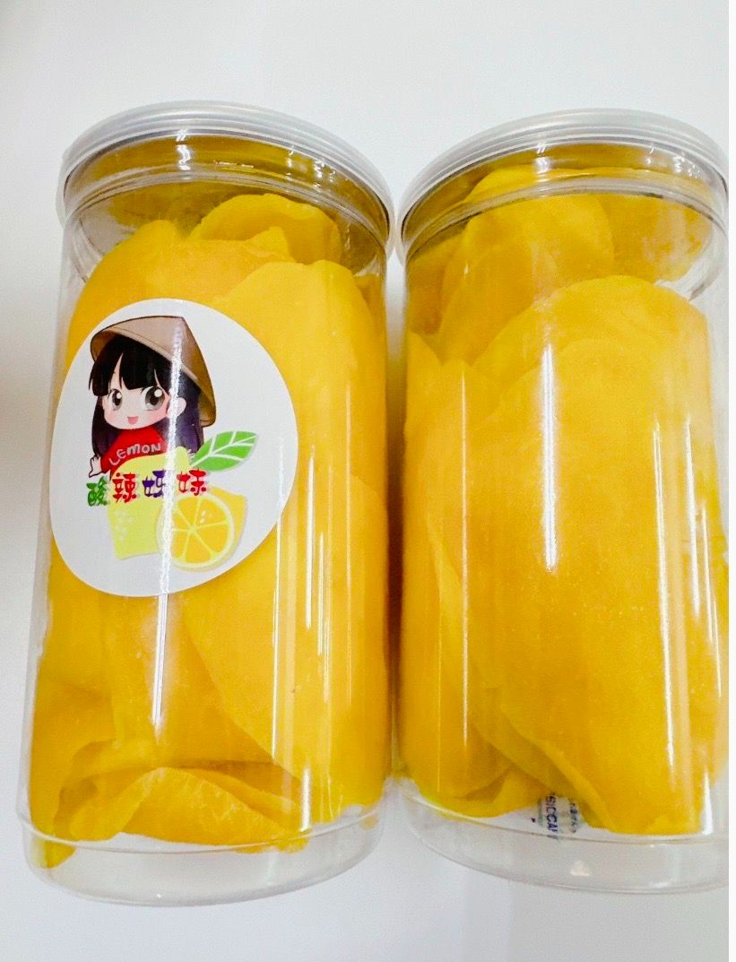 2罐原味芒果乾 2 xoài thường