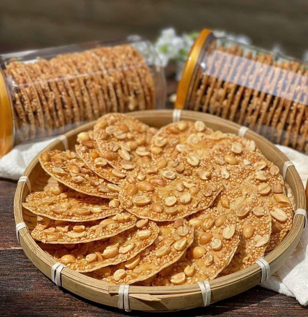 花生米餅 bánh tráng đậu phộng