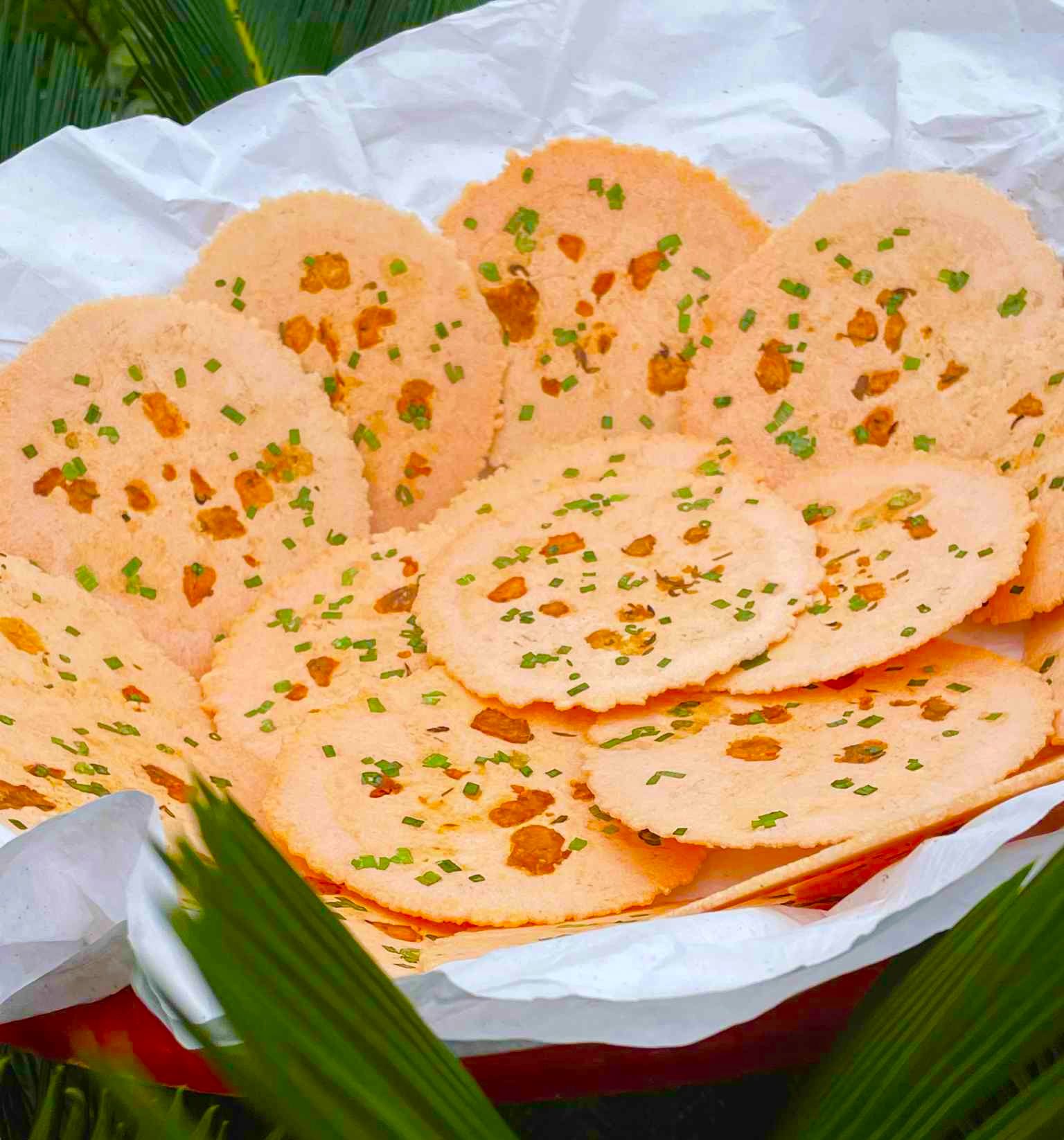 鹹米餅 bánh ép mặn