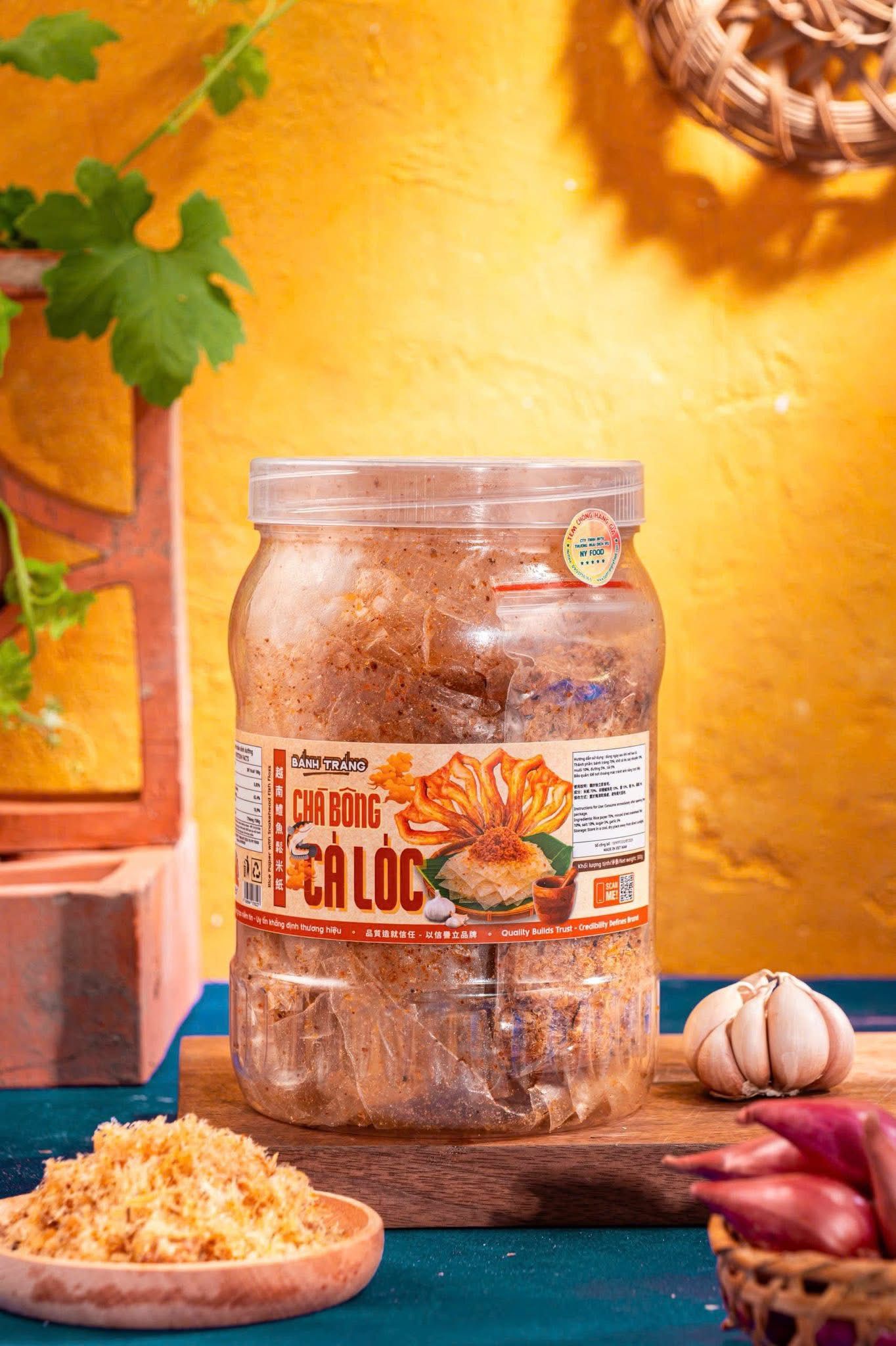 鱧魚鬆米紙（小辣）（ chà bông cá lóc）