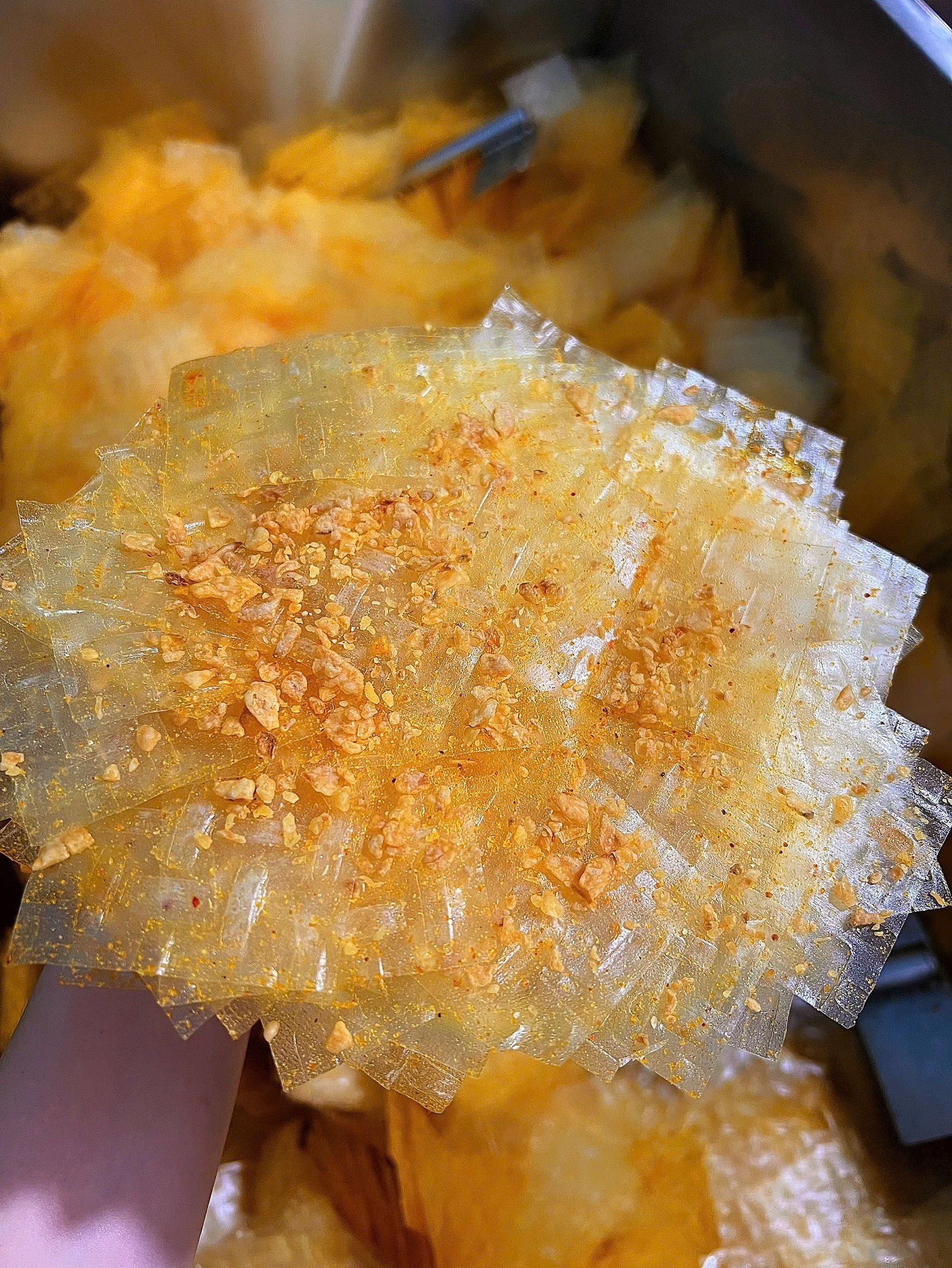 蒜味米紙（微辣） tráng lá tỏi