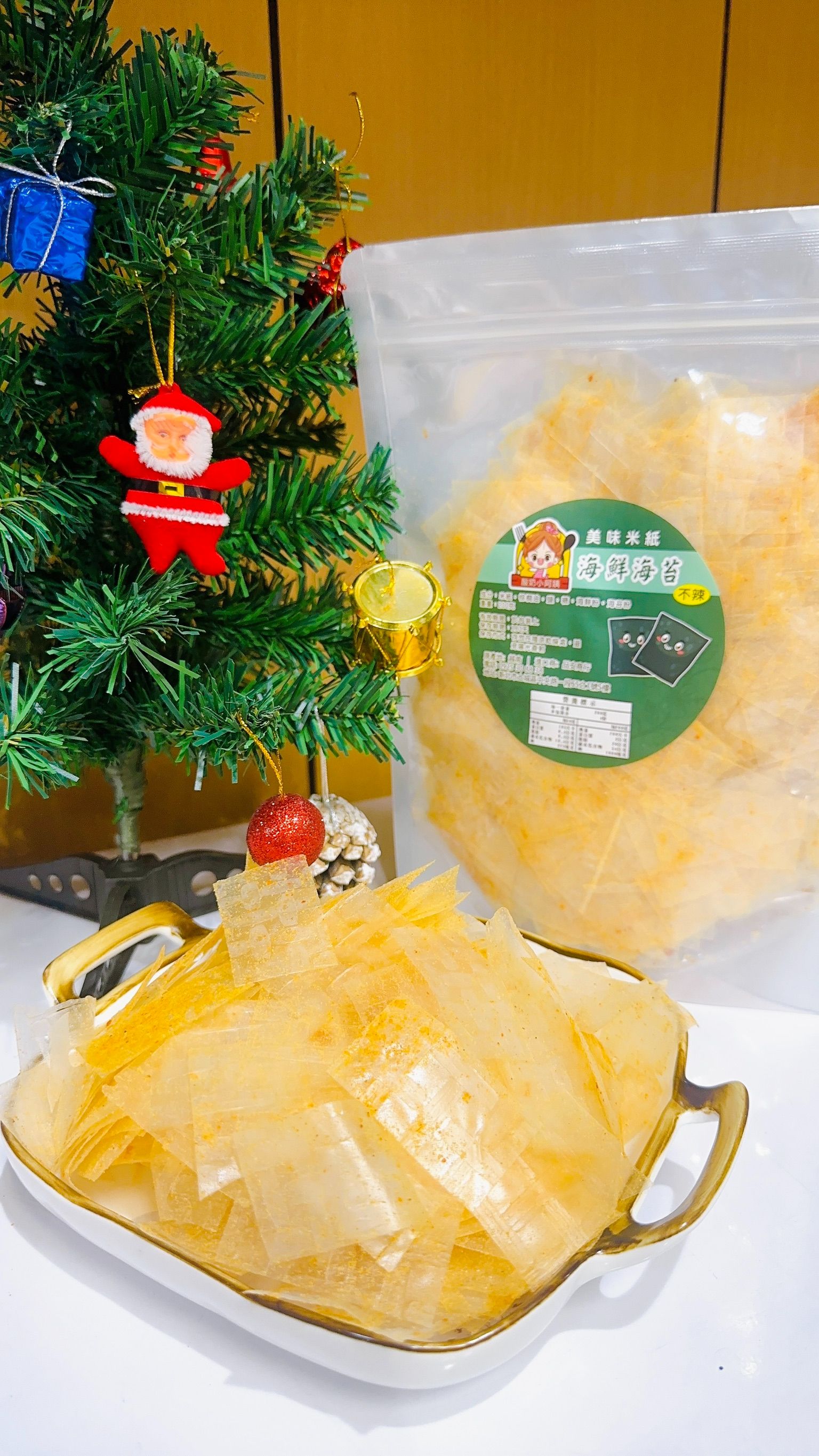 海鮮海苔 （不辣） tráng rong biển hải sản