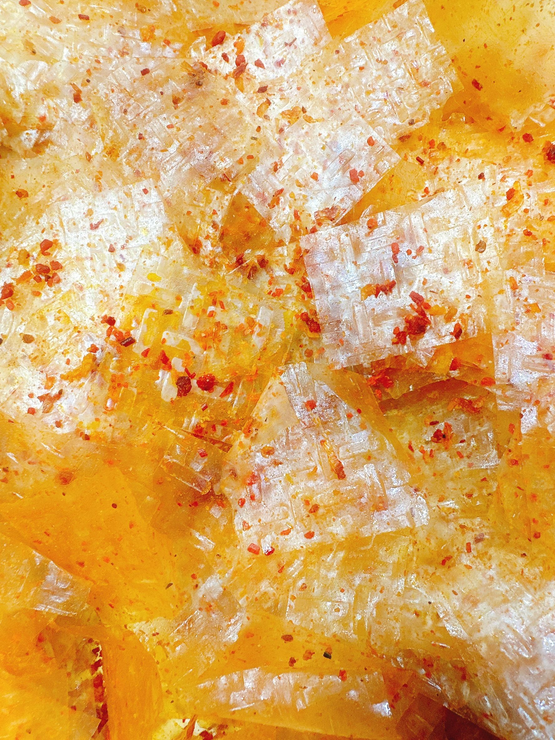 辣味牛肉米紙 （中辣） tráng sate bò