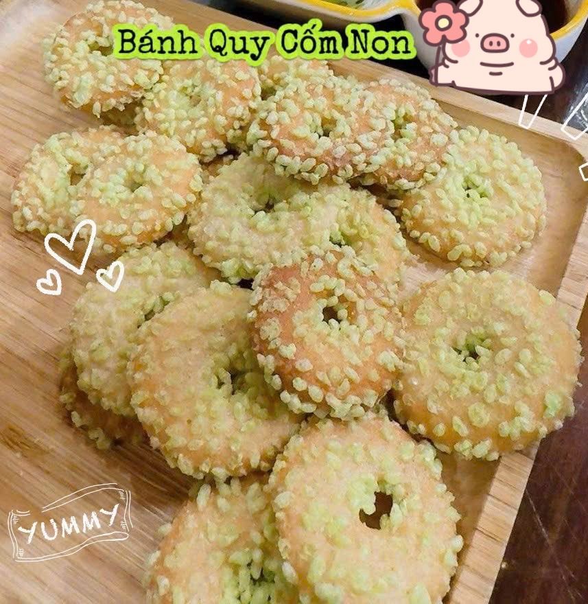 小米圈  bánh cốm non