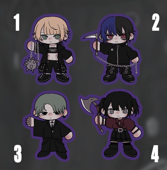 原創 | 《脆弱寶貝》小星星Q版貼紙