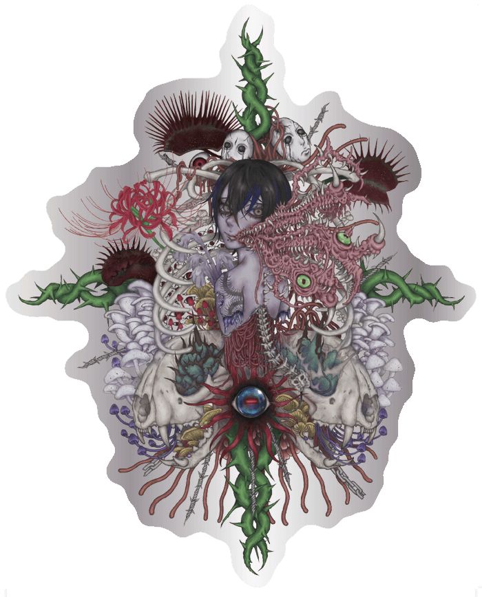 原創 | 《偽裝掩體，虛無底噪》金屬光澤貼紙
