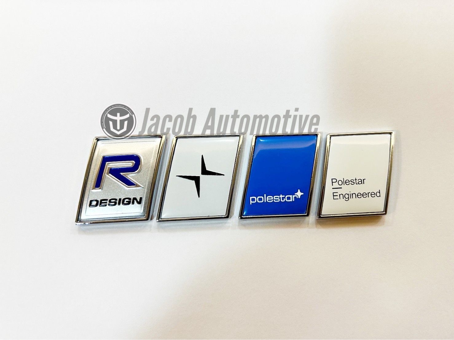 【Jacob】VOLVO R-Design RD Polestar 方標 斜標 裝飾片 車標 小標 車尾標 車尾斜標