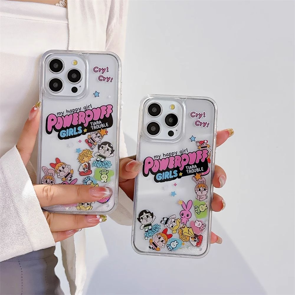 11 p.m.| 趣味卡通 胖嘟嘟 哭娃 飛天小女警 哭娃小女警 流沙 iPhone手機殼 （plus）