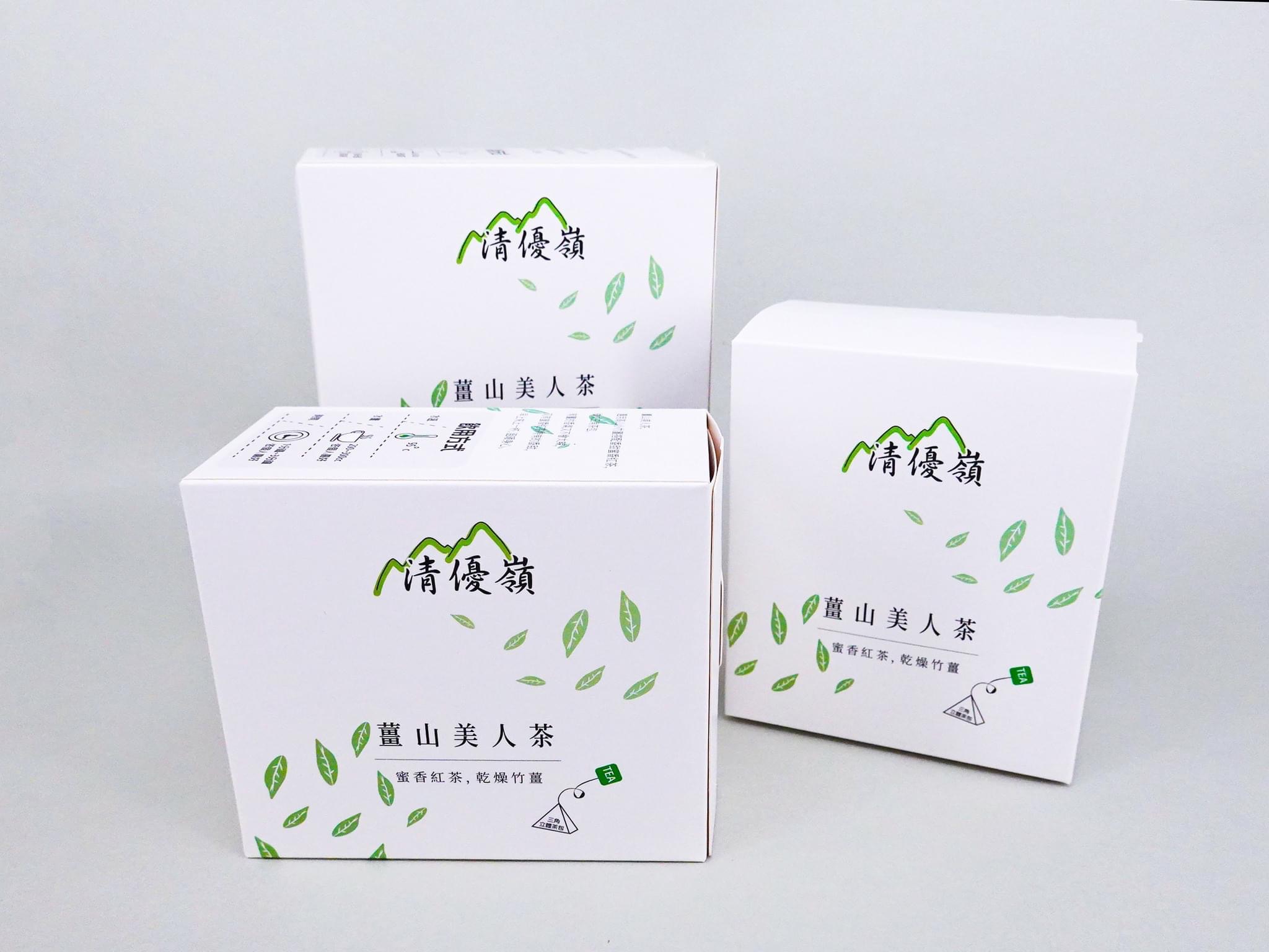 《清優嶺》薑山美人茶 三角立體茶包