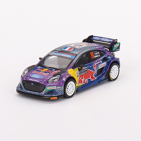 Mini GT 1/64 Ford Puma Rally1#19 WRT 2022蒙地卡羅冠軍 #533