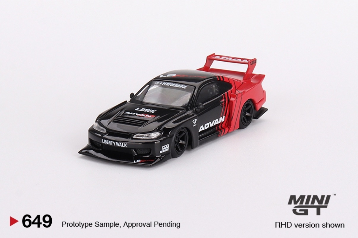 MINIGT 649 Nissan LB-Super Silhouette S15 SILVIA ADVAN