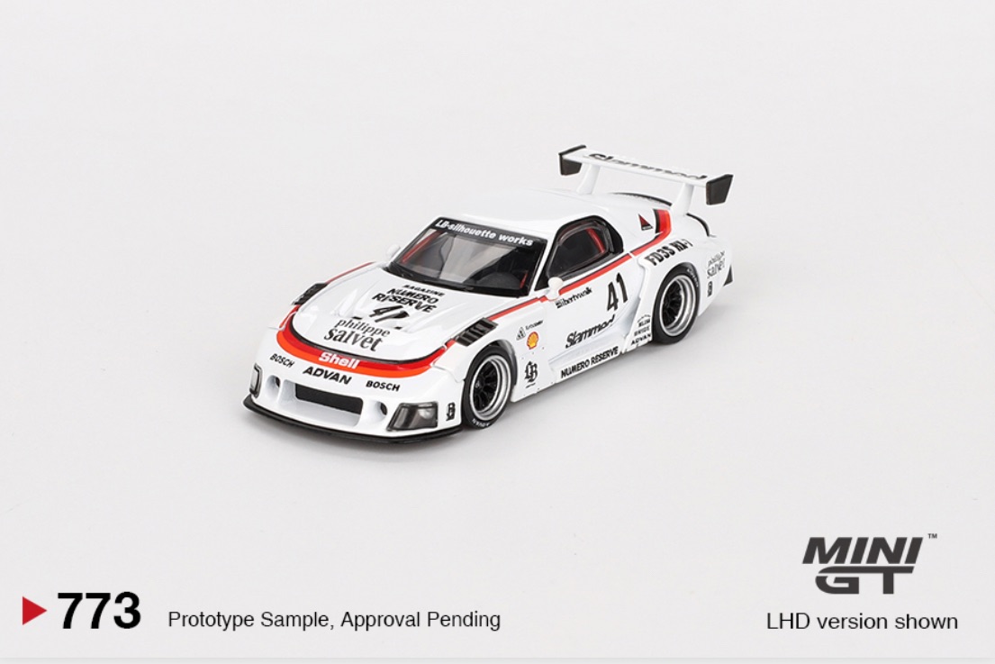 MINIGT 773 MAZDA RX-7 LB-Super Silhouette #41 Numero Reserve