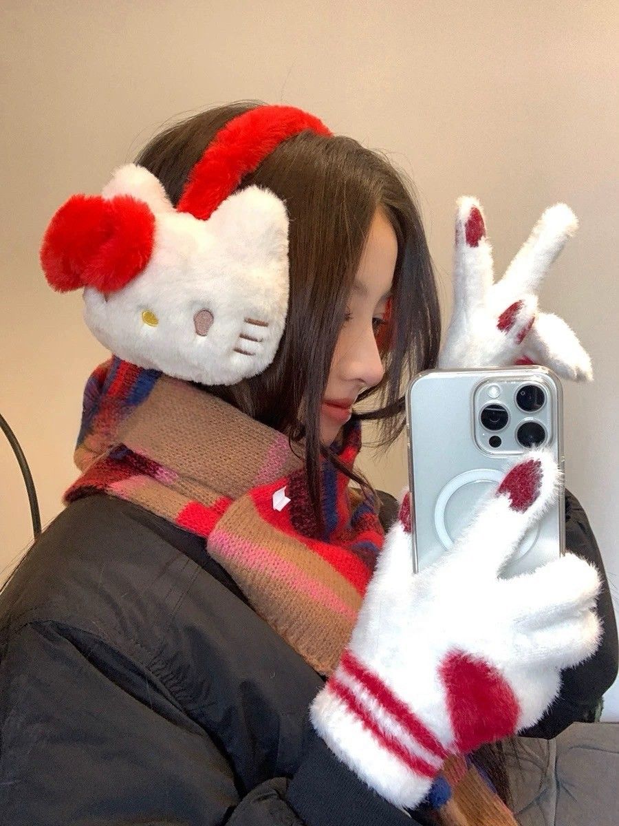 🌟現貨🌟hellokitty耳罩-3種款式 保暖耳罩 3color （點擊圖片可看詳細介紹）