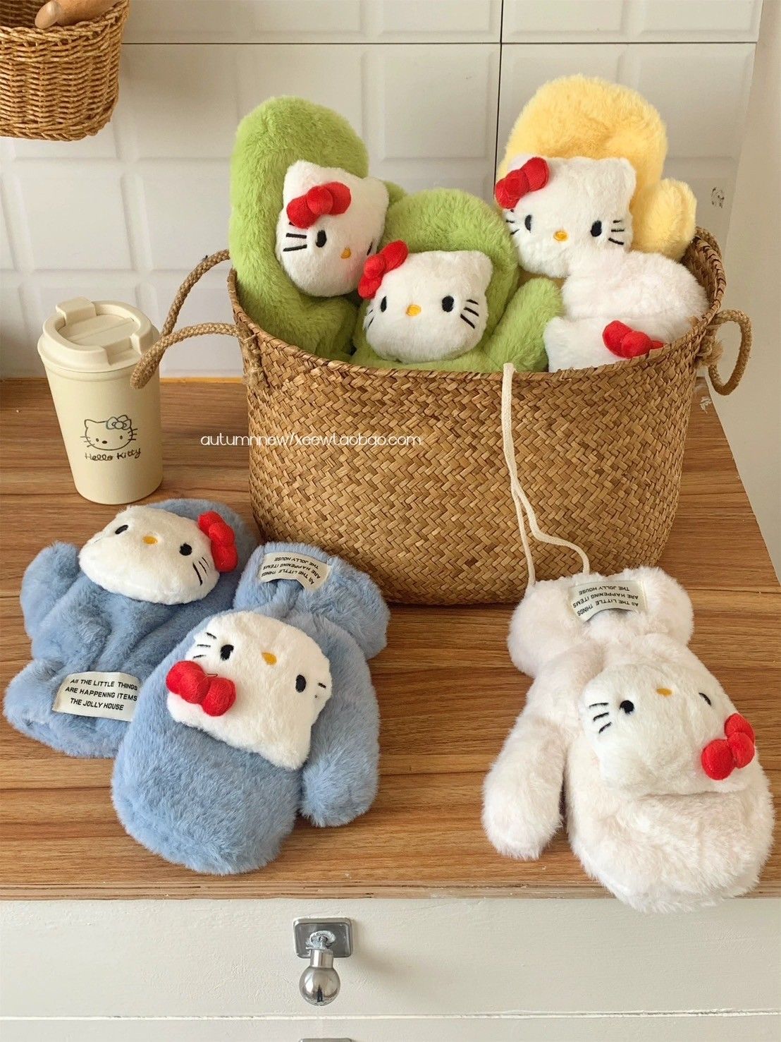 🌟部分現貨🌟hellokitty手套-百搭多色可選擇6color （點擊圖片可看詳細介紹）