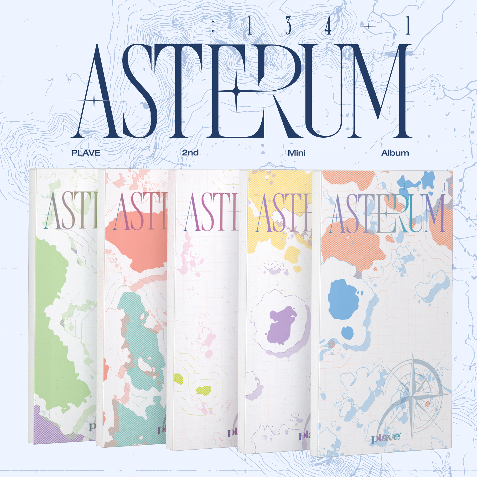 PLAVE 2nd Mini Album ’ASTERUM : 134-1’