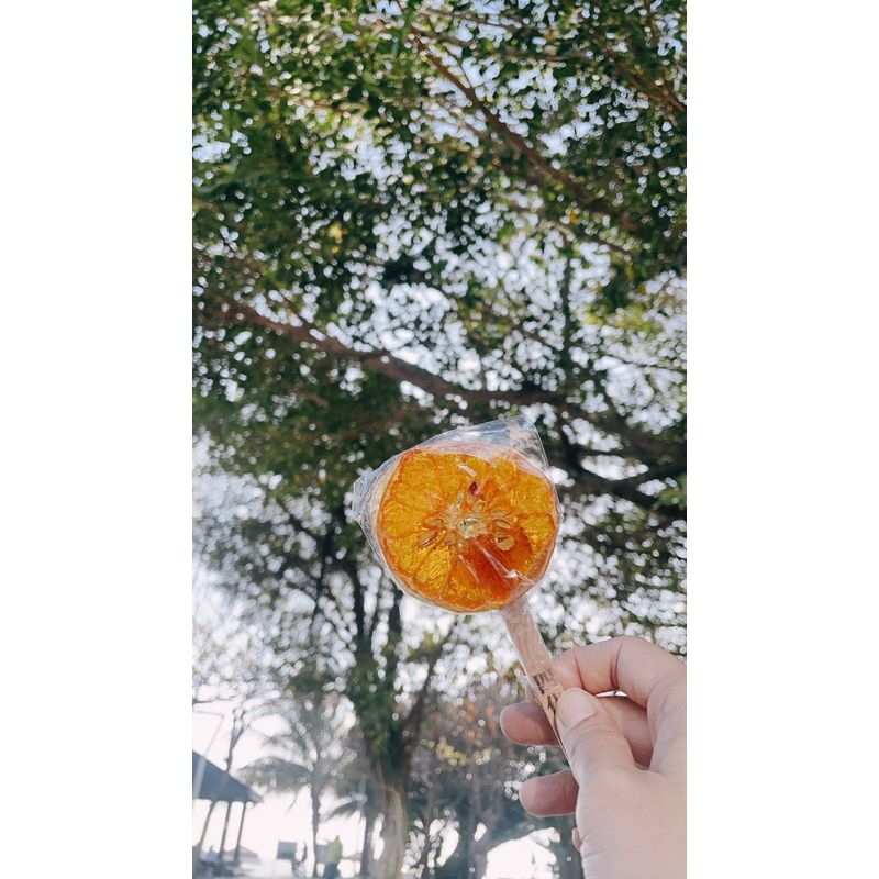 雲林名產//茂谷柑純麥芽棒棒糖🍭（無添加糖）果乾棒棒糖
