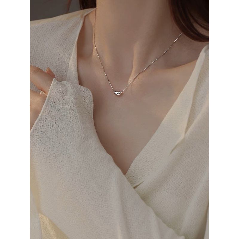 925silver🩶銀色豌豆項鍊｜點圖片看更多