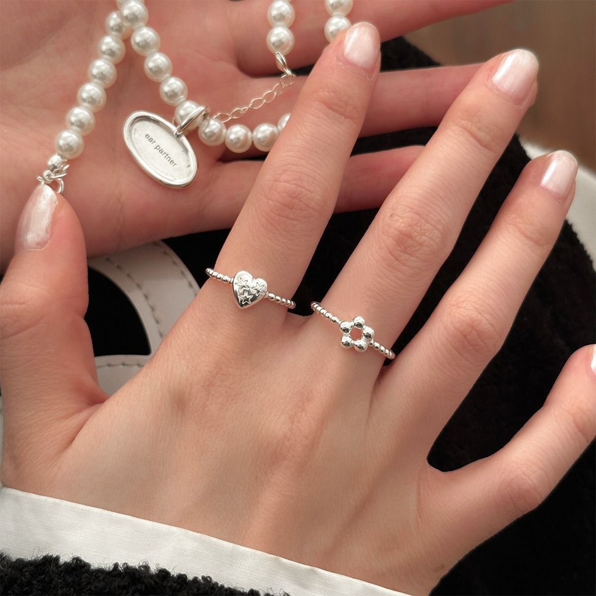 925silver🩶日常感可愛系戒指｜點圖片看更多