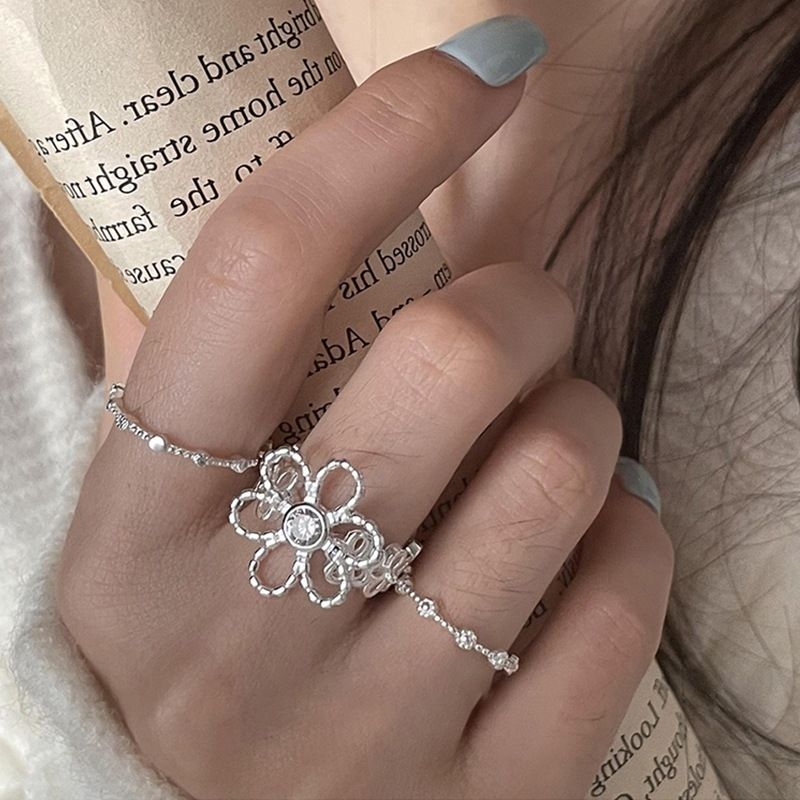 氣質甜花系戒指｜點圖片看更多