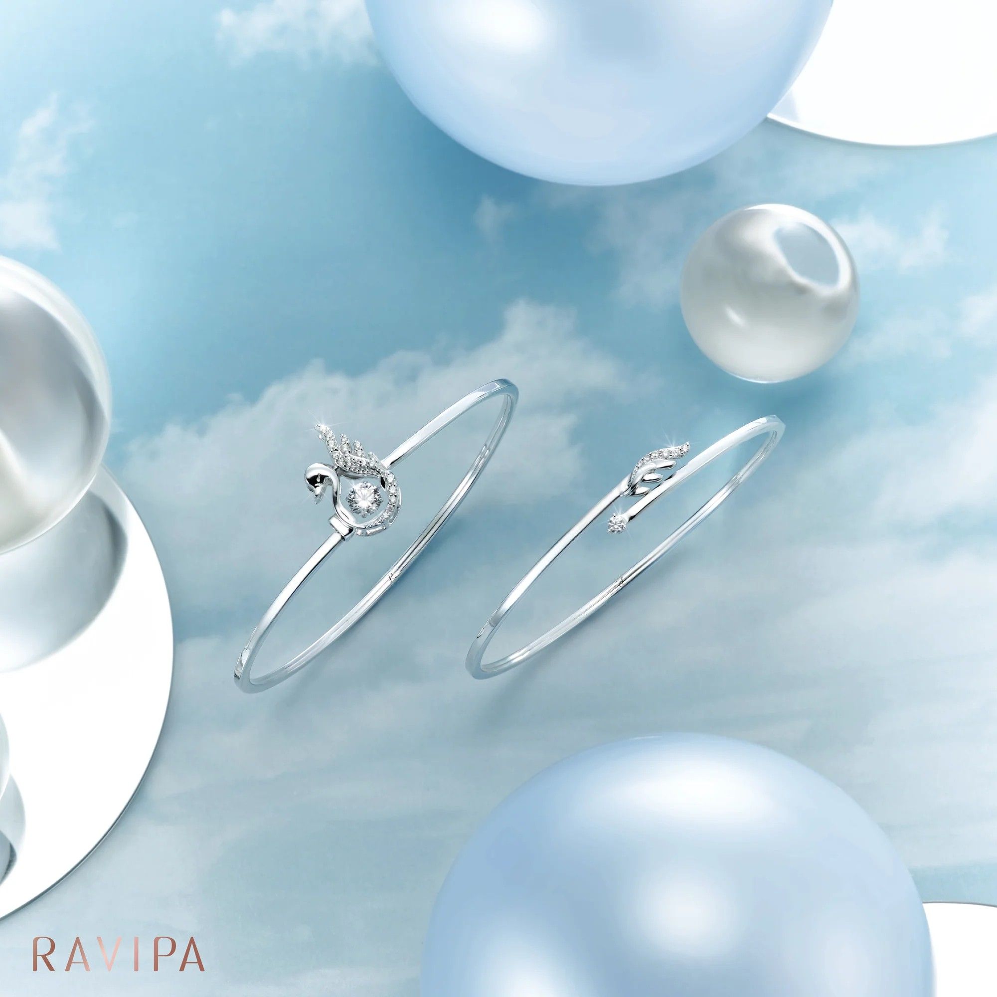 【預購】LISA同款RAVIPA許願手鍊-四面天鵝/天鵝之翼手鐲（勿直接下單 請先私訊IG詢問⮕@_w.e_shop_）