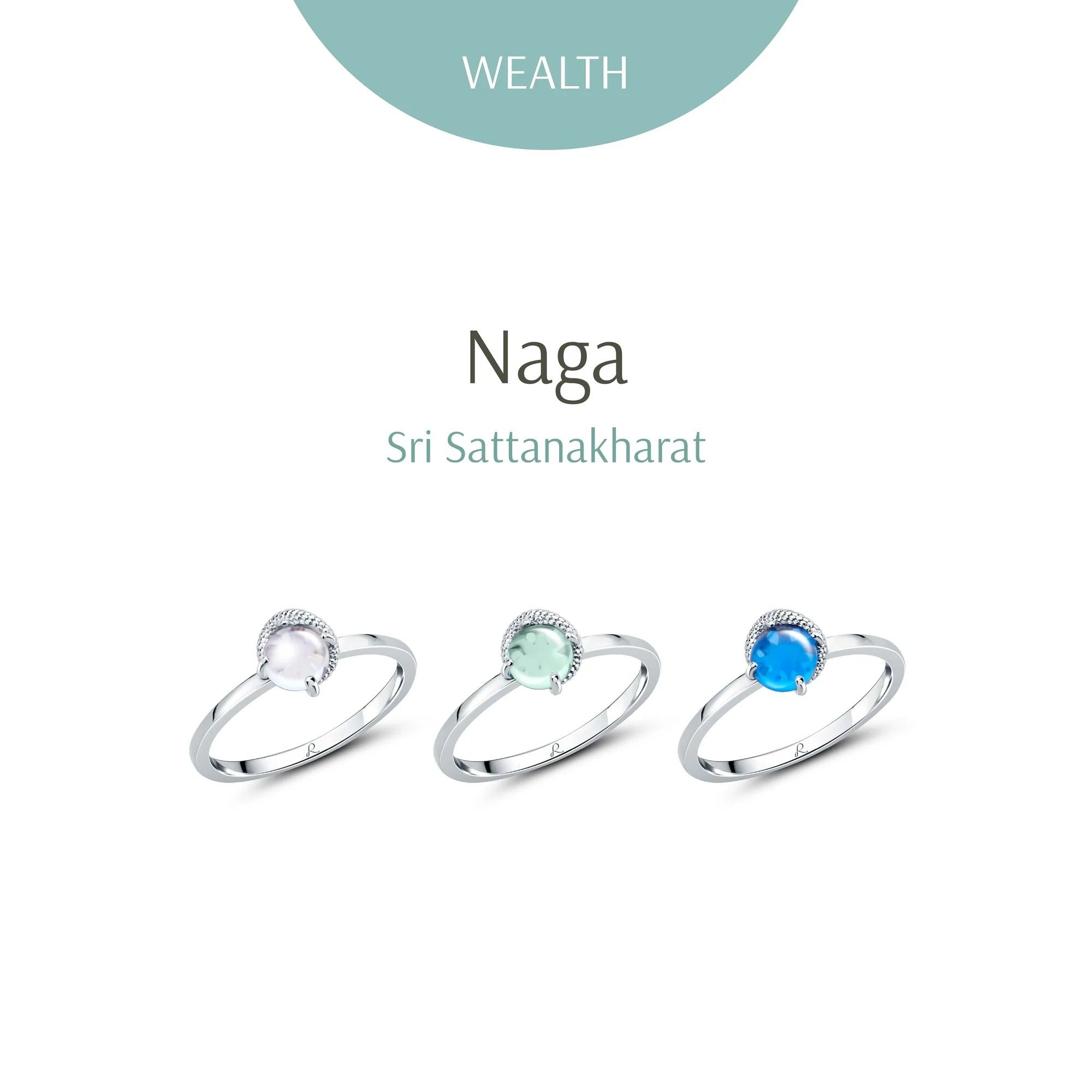 【預購】RAVIPA-龍王瑪尼斯里薩塔納卡拉特戒指（勿直接下單 請先私訊IG詢問⮕@_w.e_shop_）