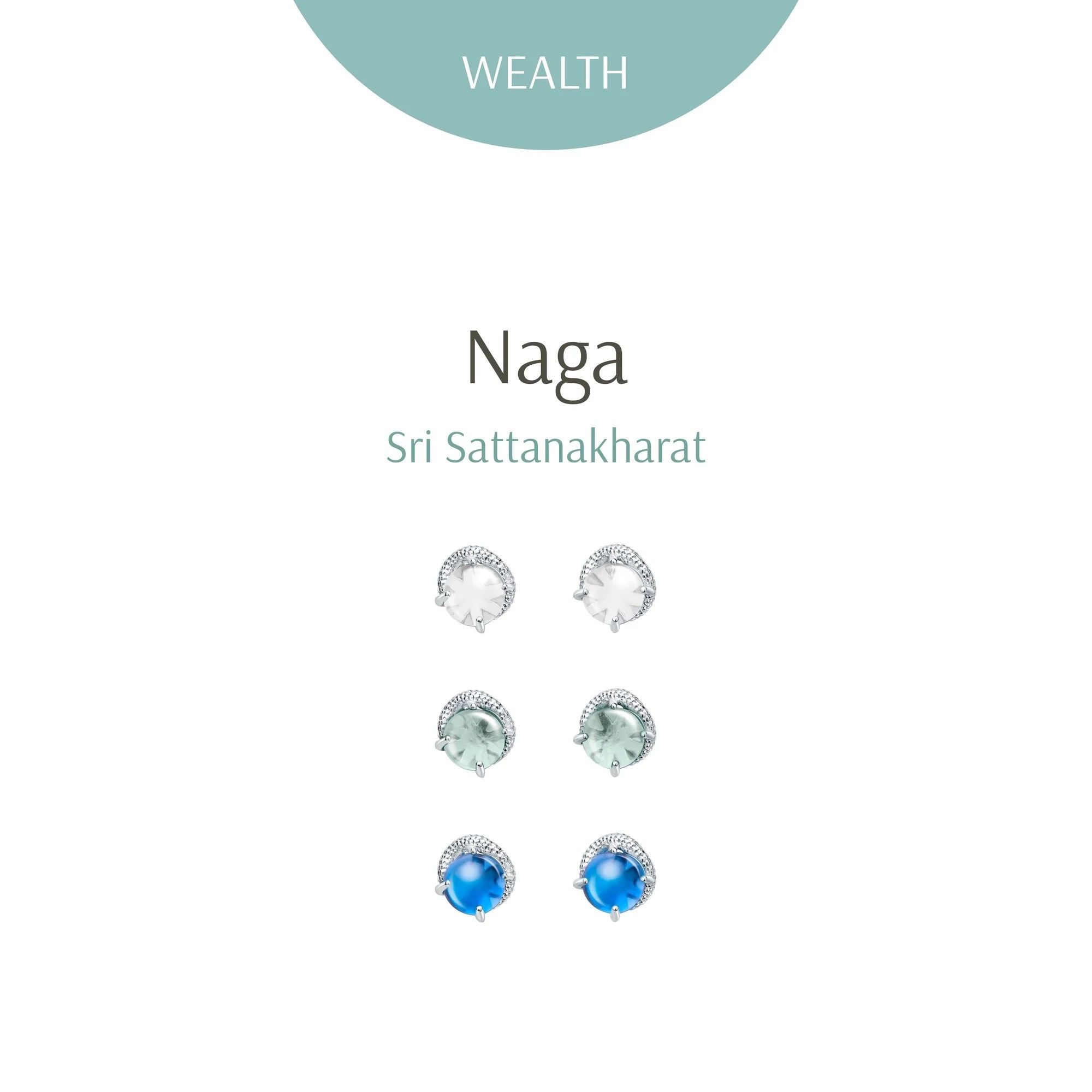 【預購】RAVIPA-龍王瑪尼斯里薩塔納卡拉特耳釘（勿直接下單 請先私訊IG詢問⮕@_w.e_shop_）