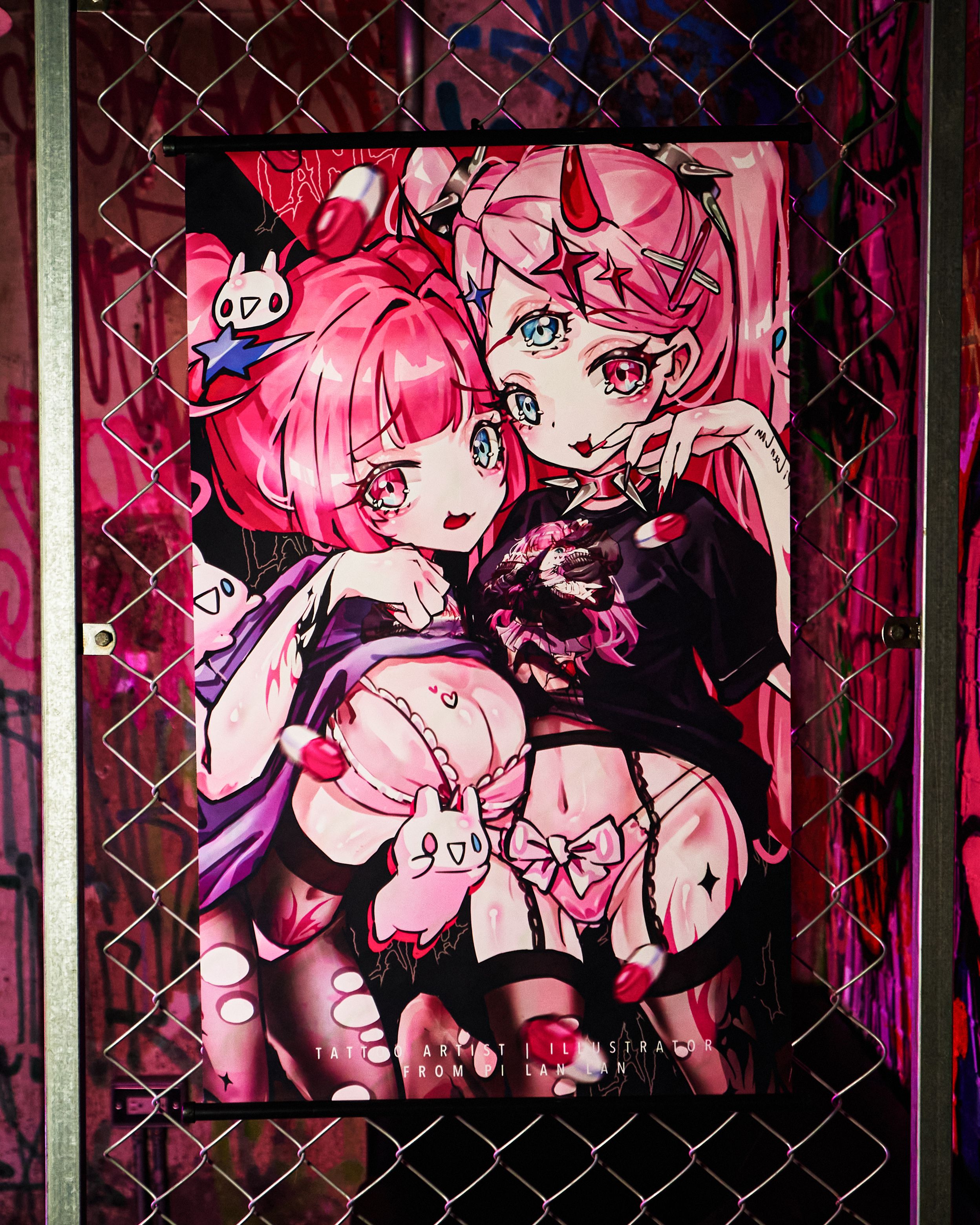 掛軸 ⋈ 特異型雙姬