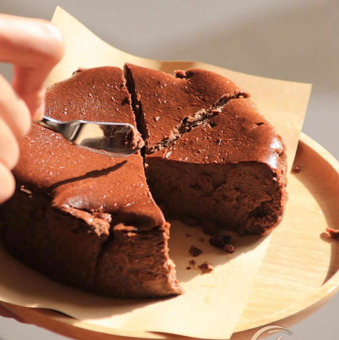 黑可可巴斯克 Chocolate Basque Cheese Cake
