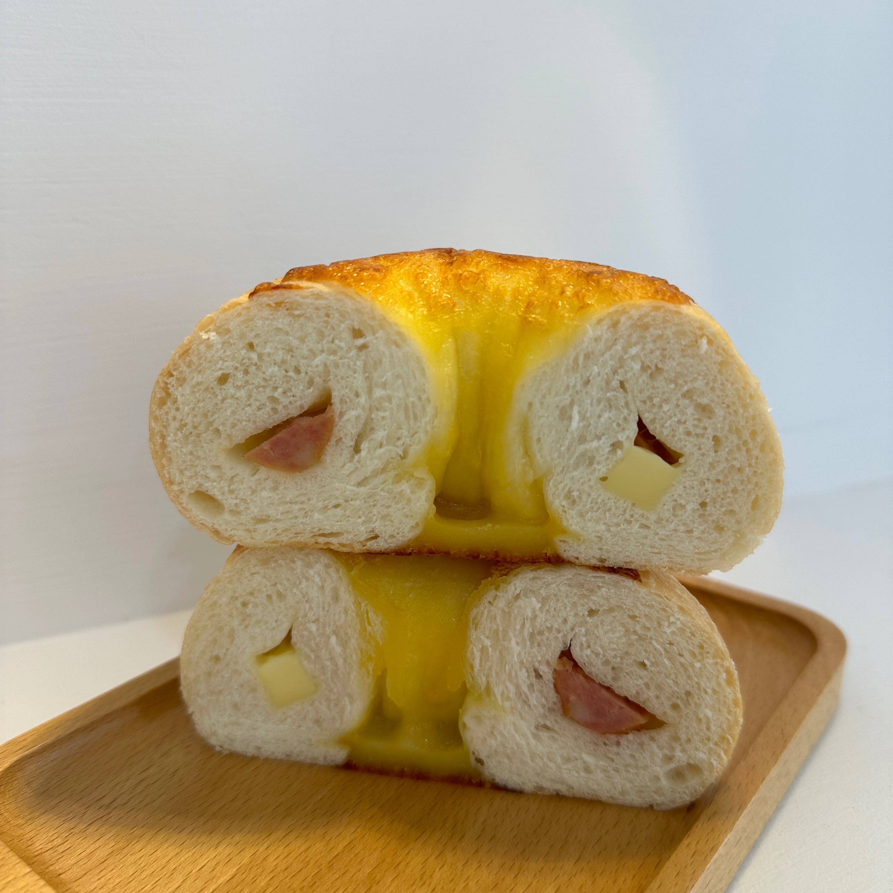 德式香腸起司貝果