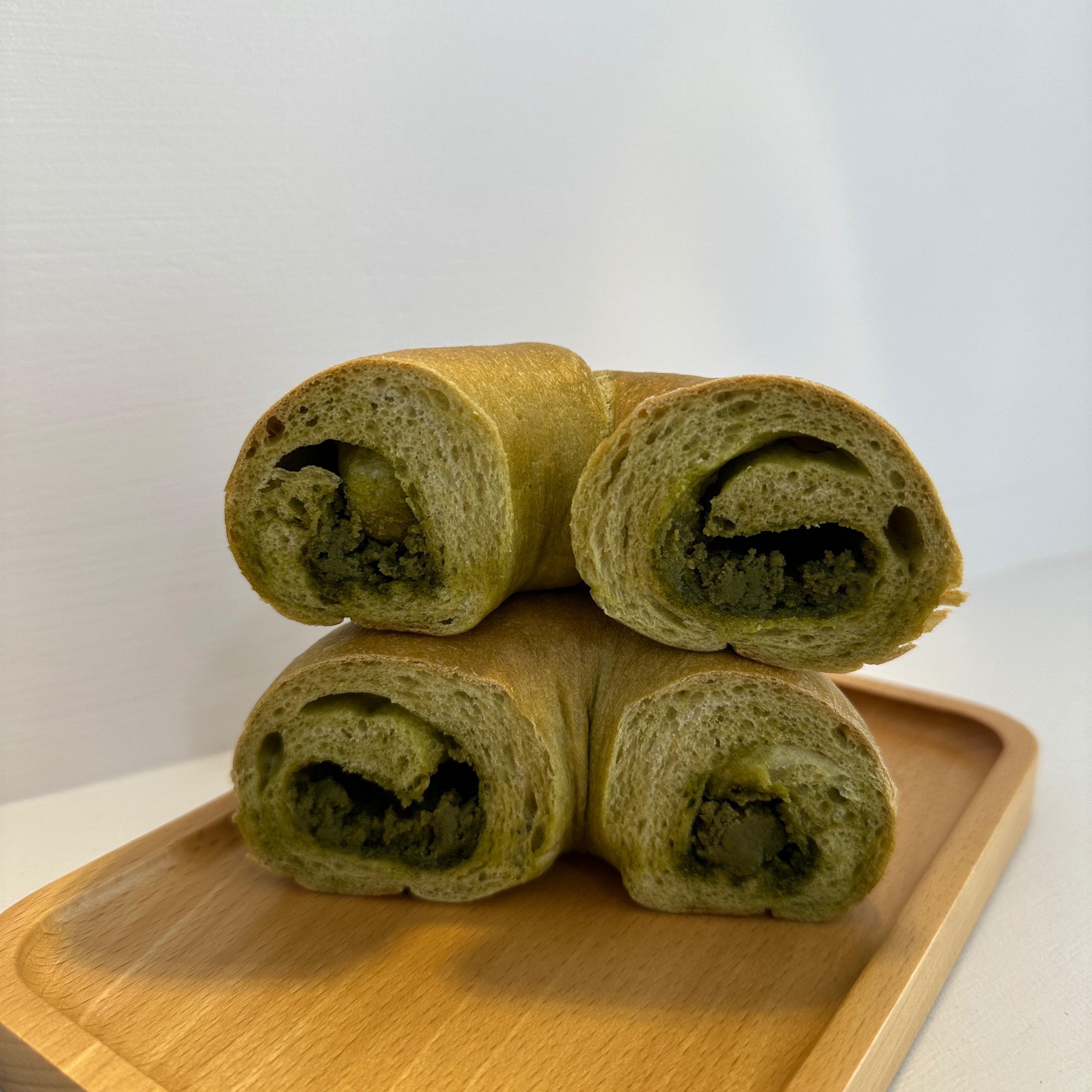 抹茶奶酥貝果