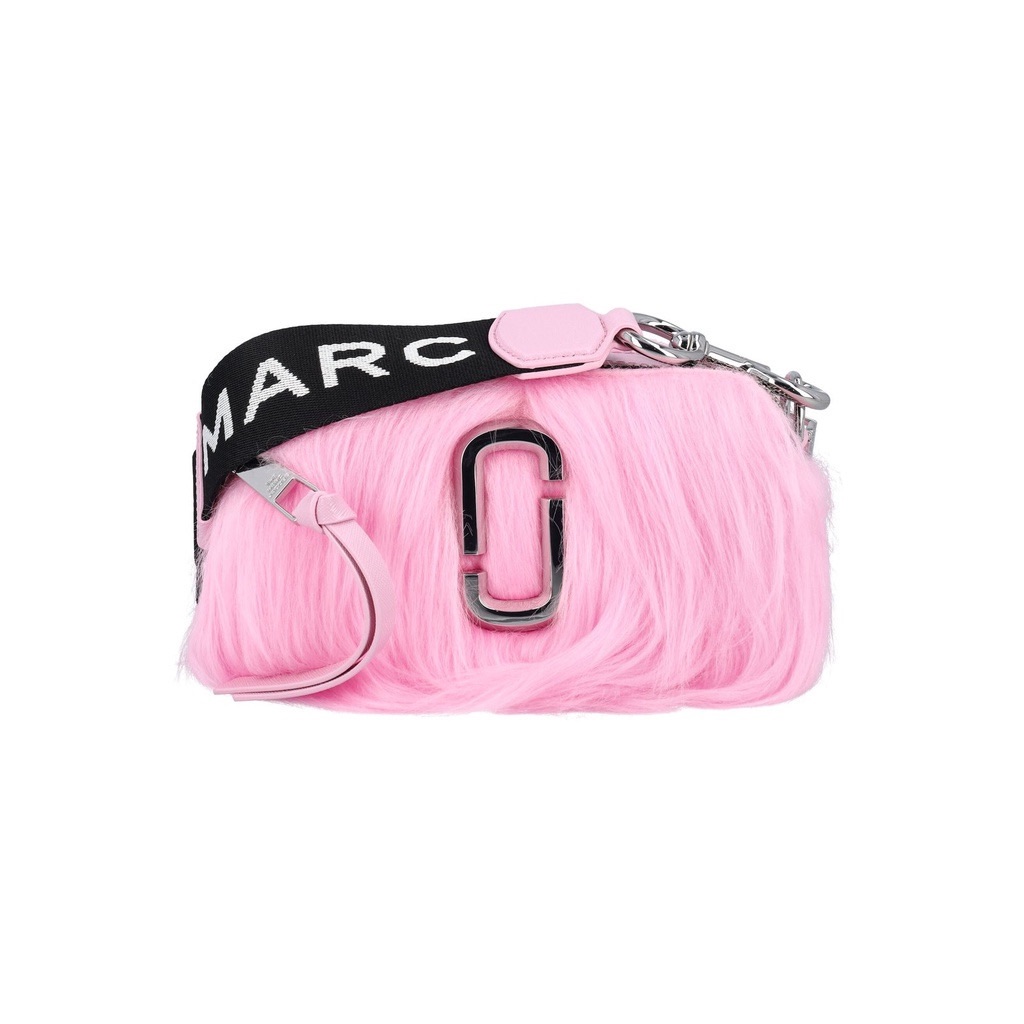 Marc Jacobs 芭比粉毛毛相機包