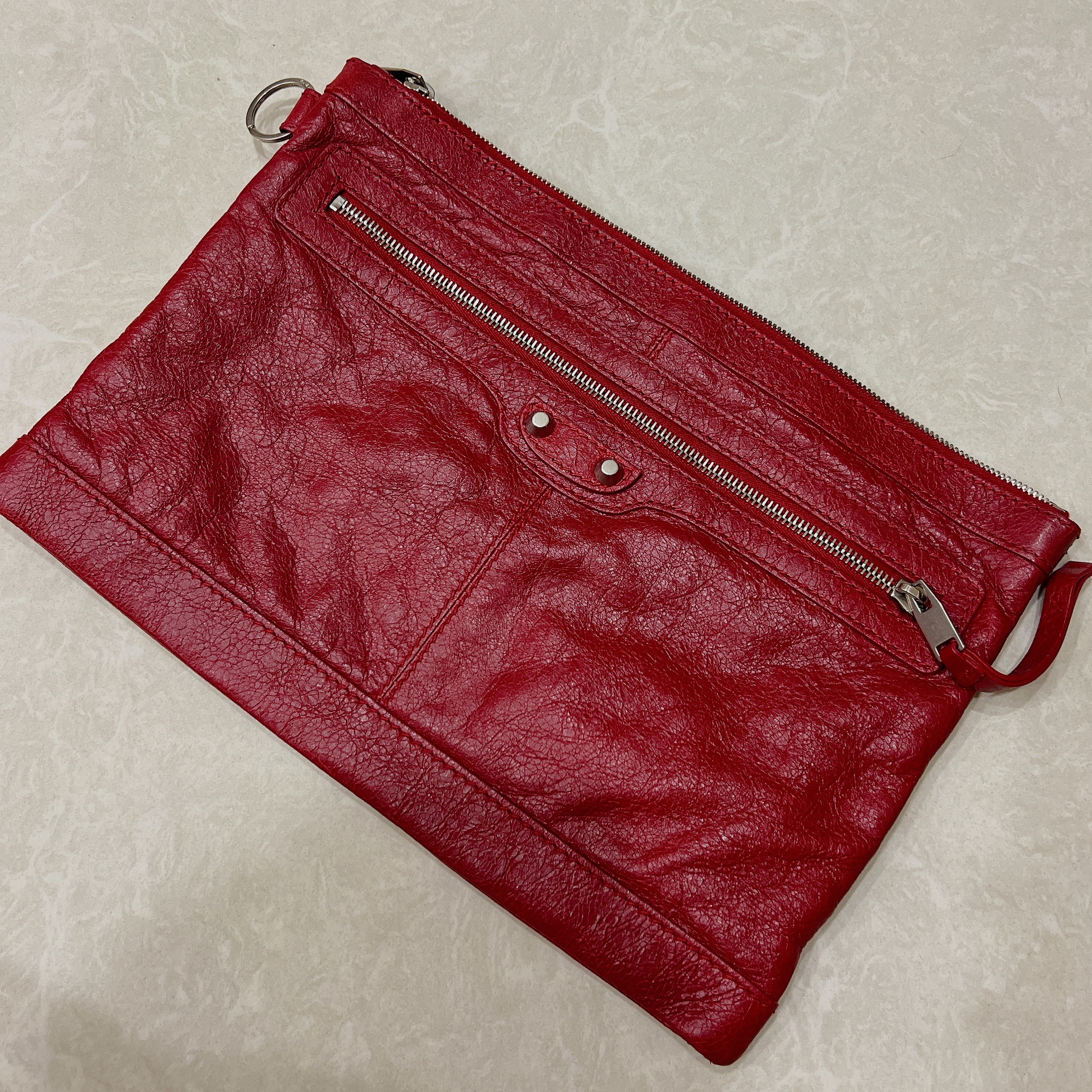 [二手]Balenciaga機車手拿包