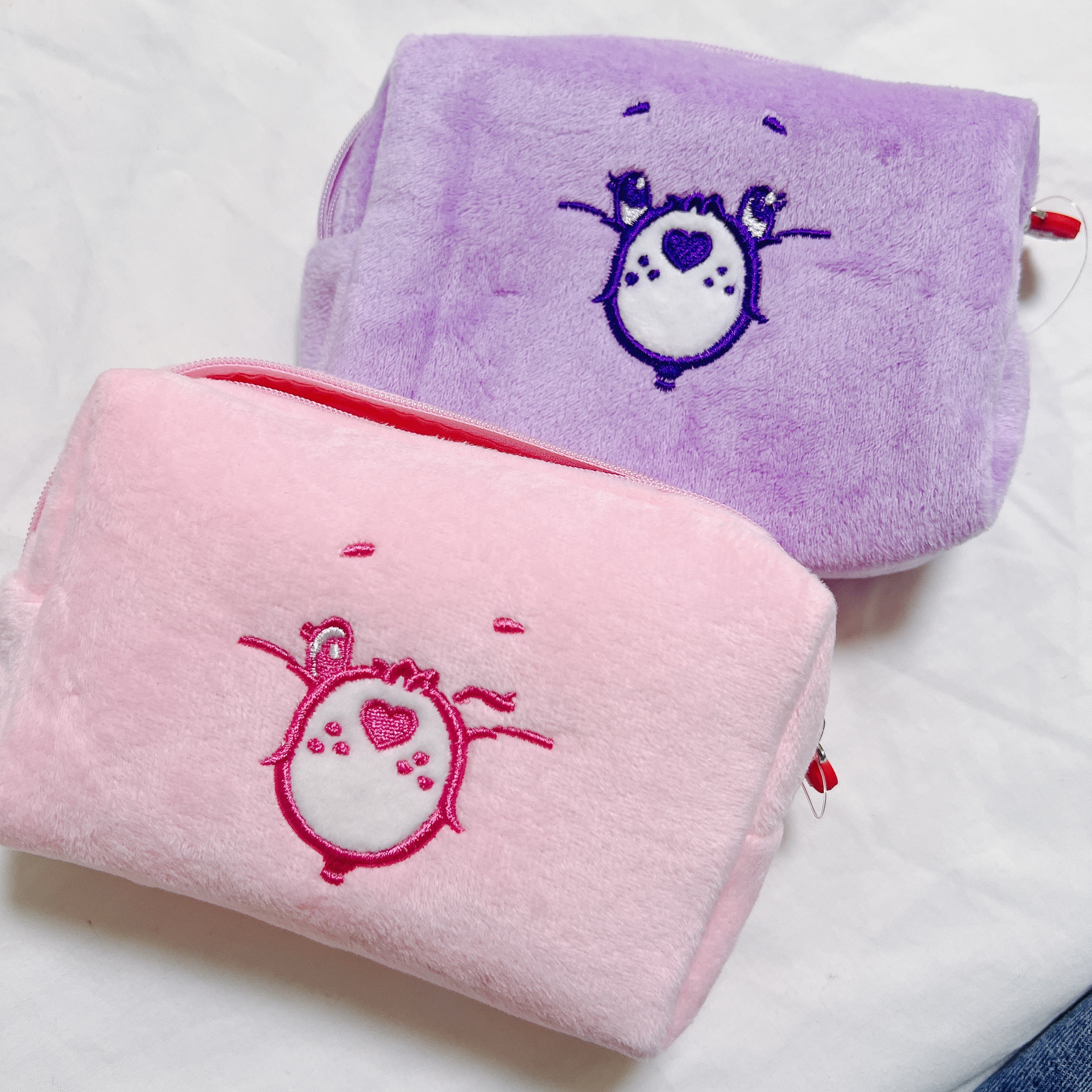 [現貨]Care Bears 絨毛收納袋
