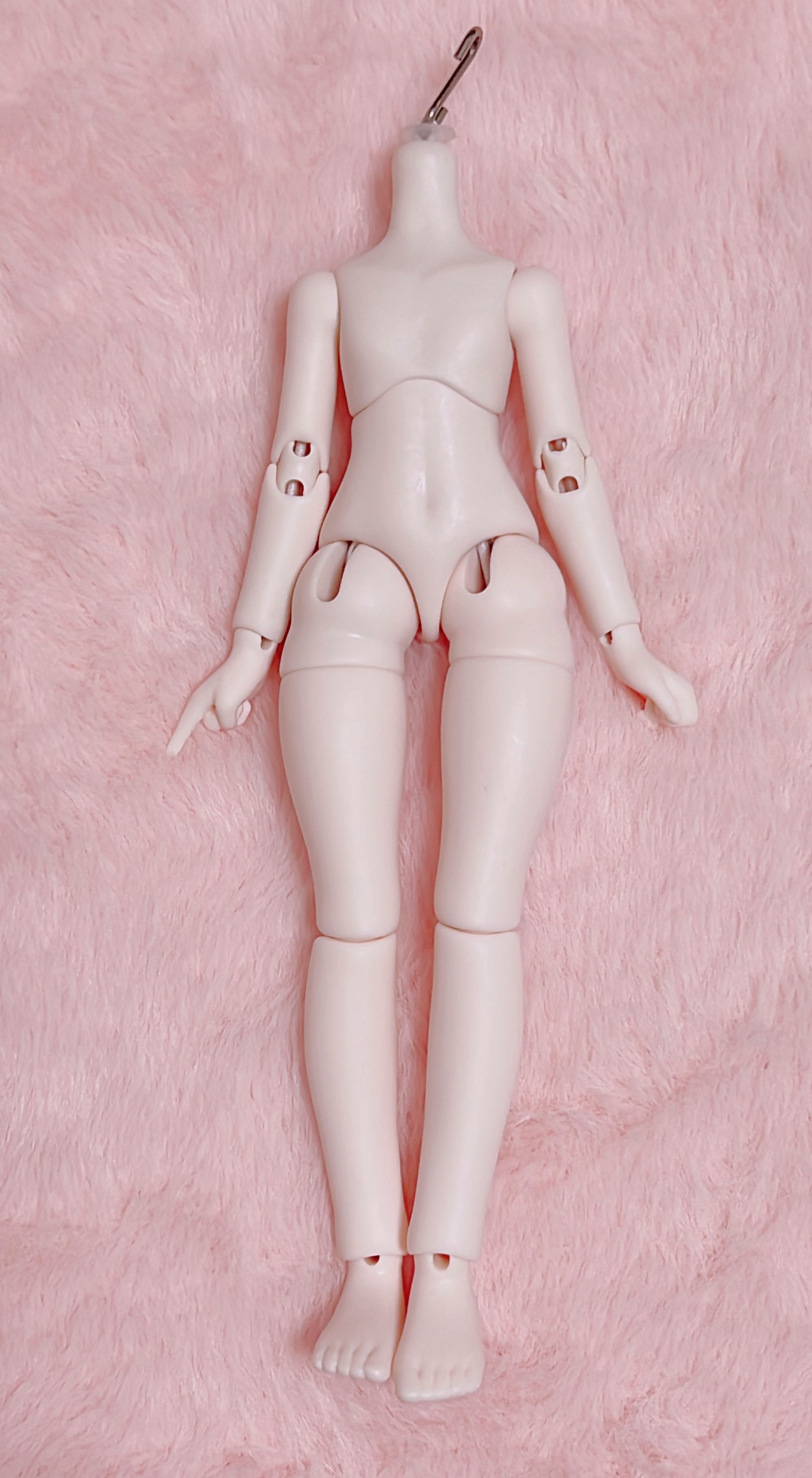 各種BJD盲盒的素體、裸娃、白膜頭