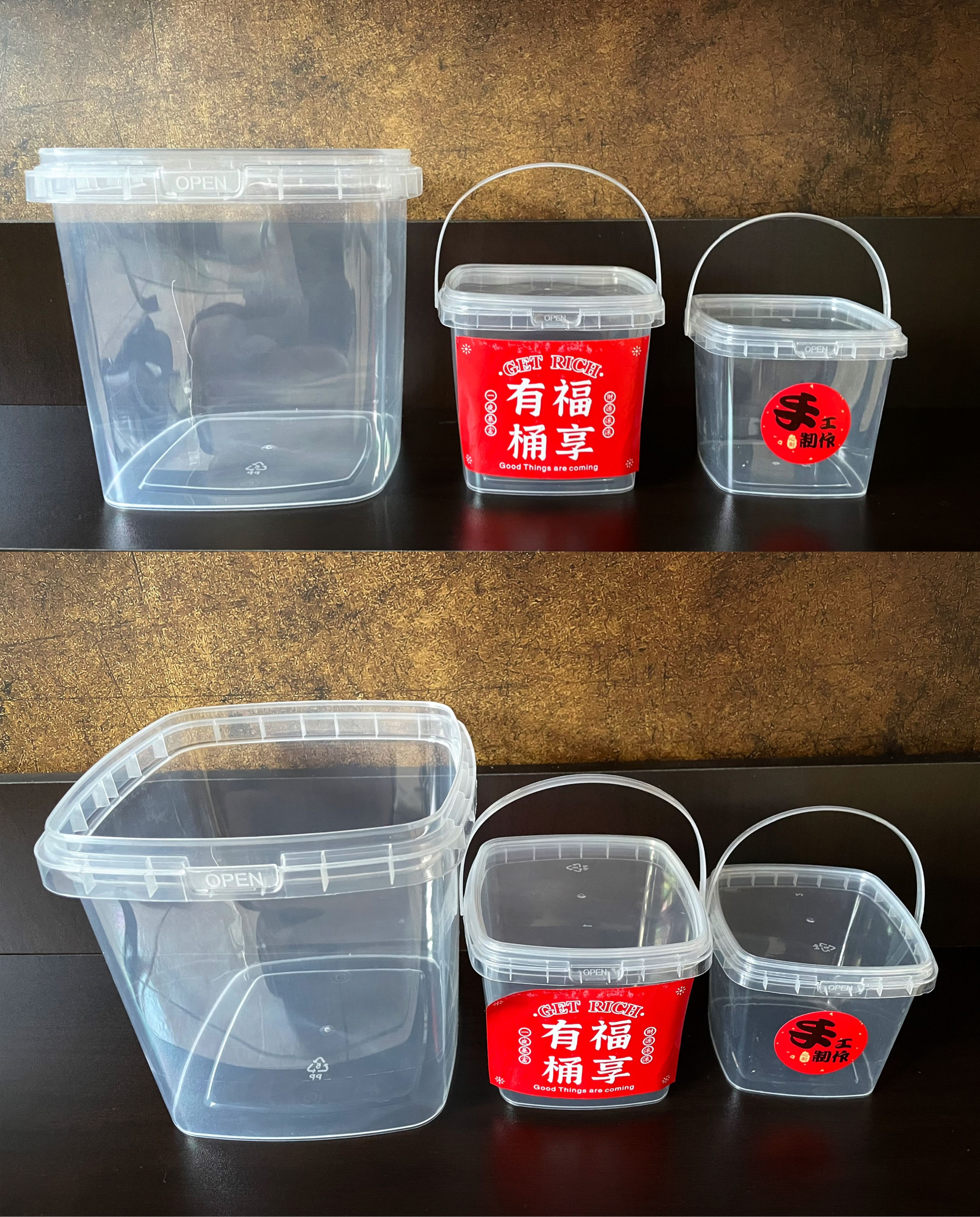 方形手提桶 （10入） 區