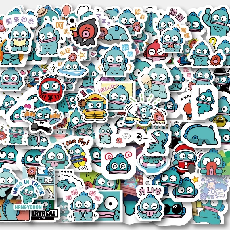 𝗸𝗼𝗶𝗸𝗼𝗶｜現貨 醜魚漢頓手帳貼紙