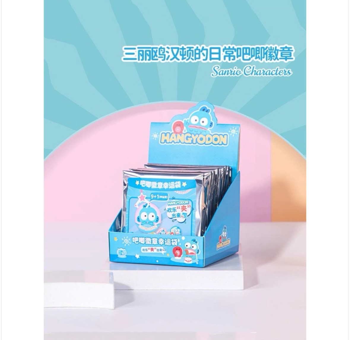 𝗸𝗼𝗶𝗸𝗼𝗶｜正版三麗鷗漢頓周邊擺件吧唧徽章盲袋