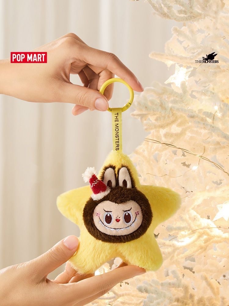 ￼𝗸𝗼𝗶𝗸𝗼𝗶｜預購 POPMART泡泡瑪特THE MONSTERS經典系列-閃閃毛絨掛件盲盒