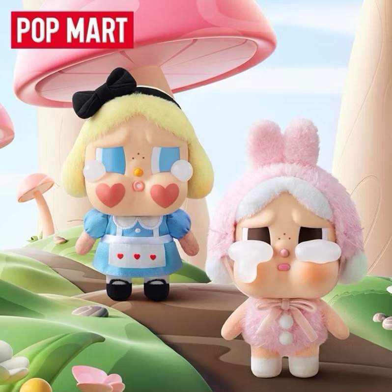 𝗸𝗼𝗶𝗸𝗼𝗶｜ POPMART泡泡瑪特CRYBABY眼淚工廠搪膠臉毛絨盲盒掛件