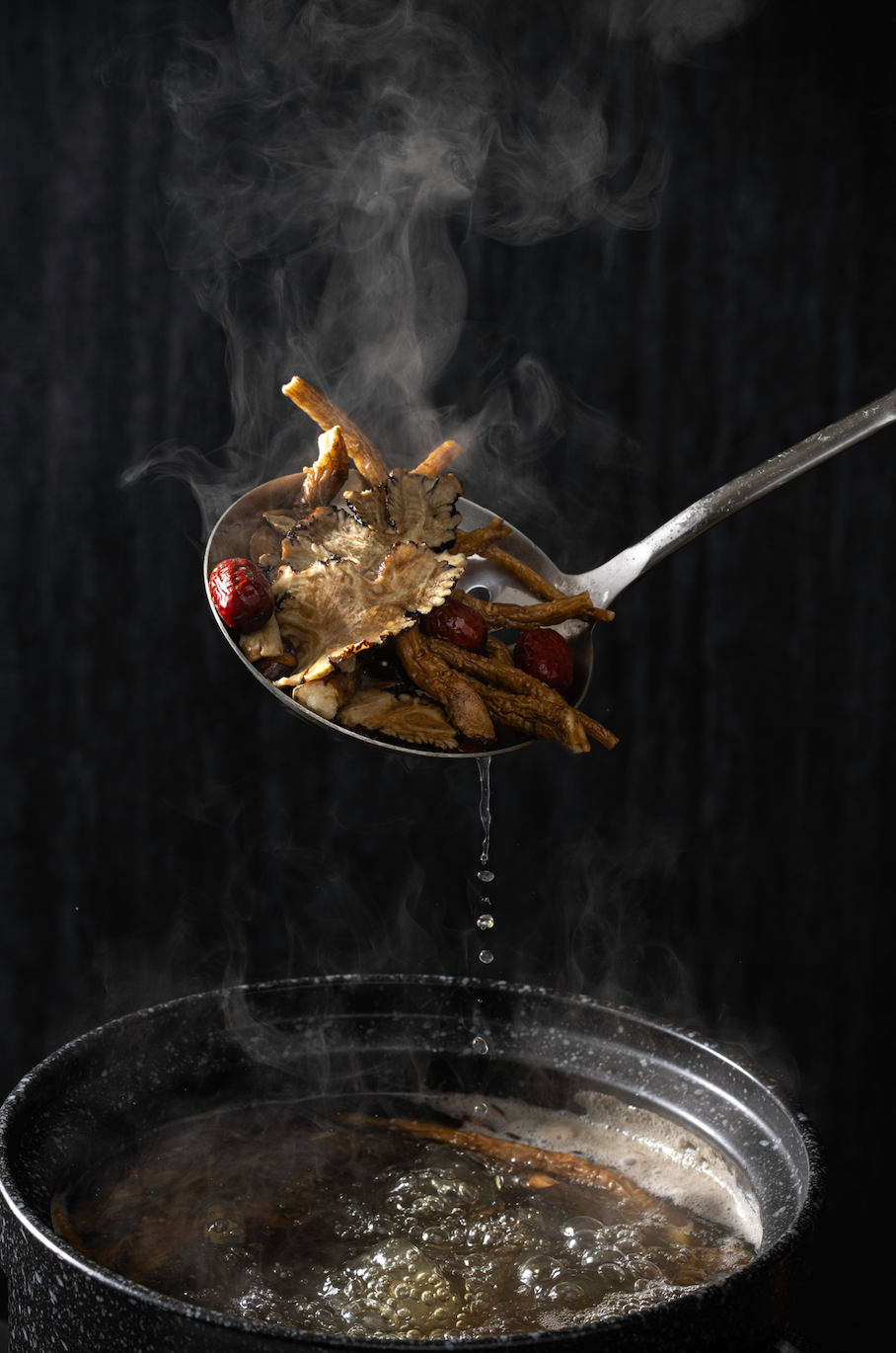薑母鴨高湯湯底
