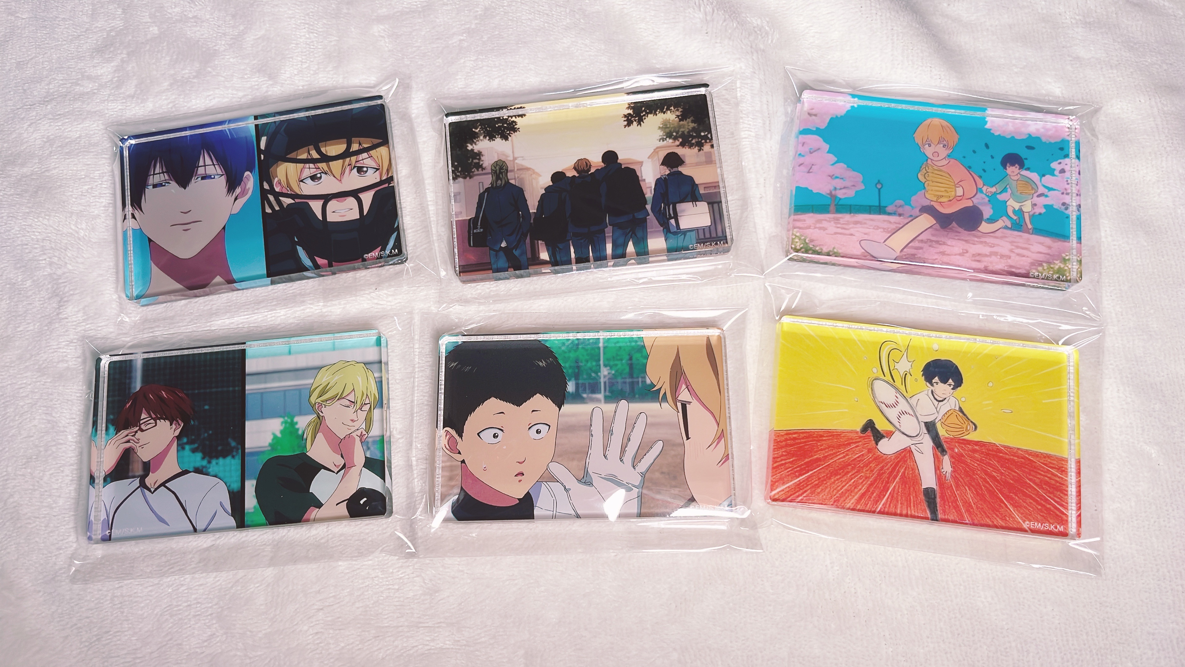 忘却バッテリー ×アクリルブロックコレクション