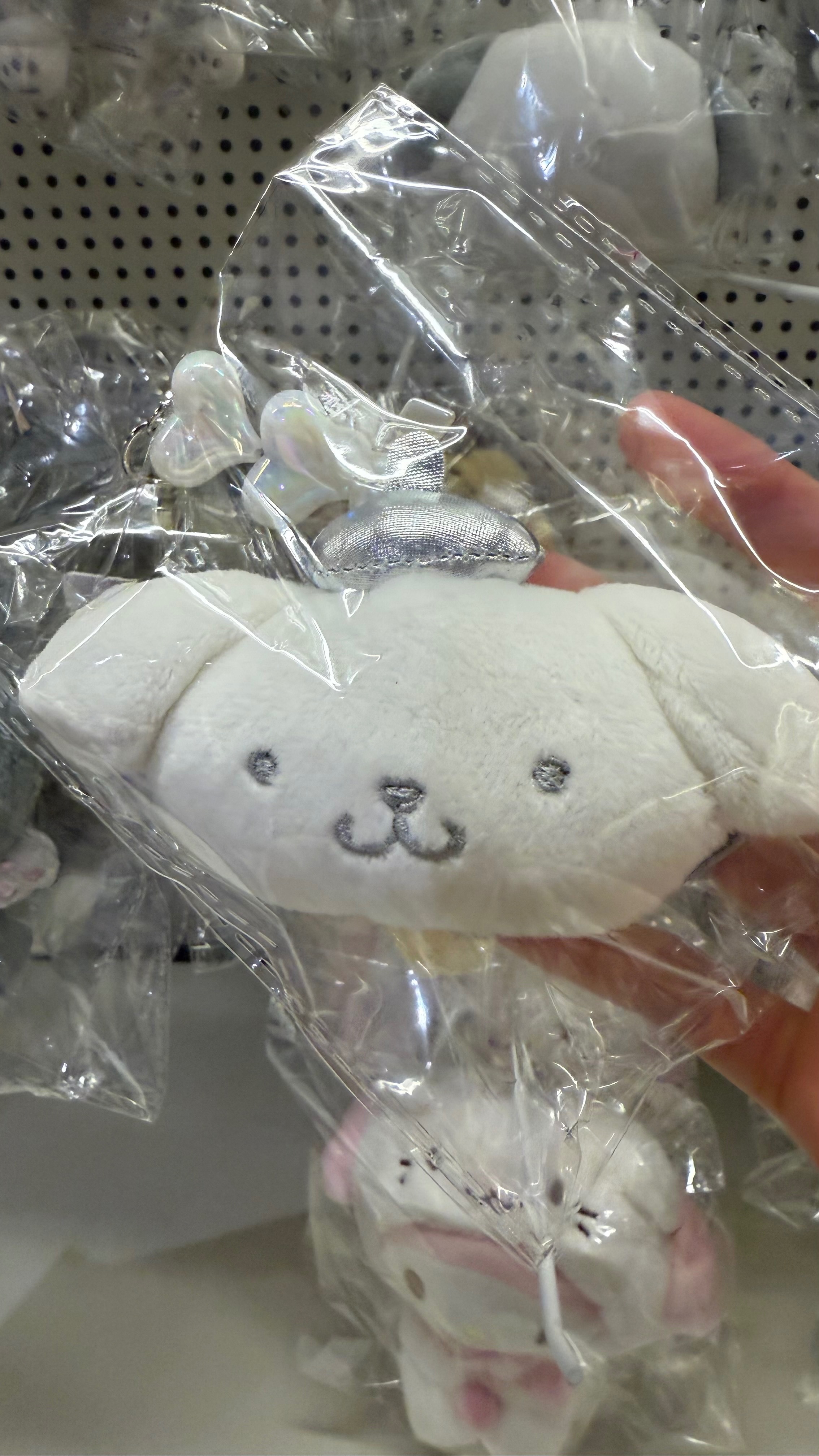 【最後現貨】三麗鷗 銀色大頭愛心串系列吊飾