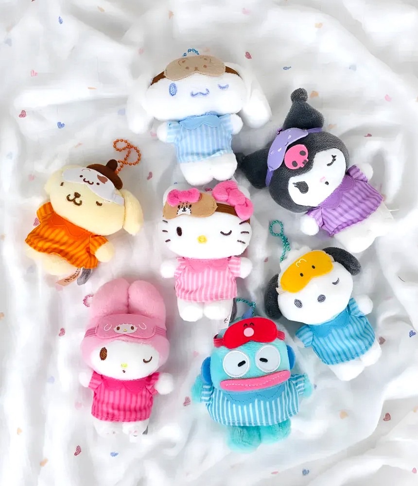 【新品】三麗鷗 睡衣系列吊飾