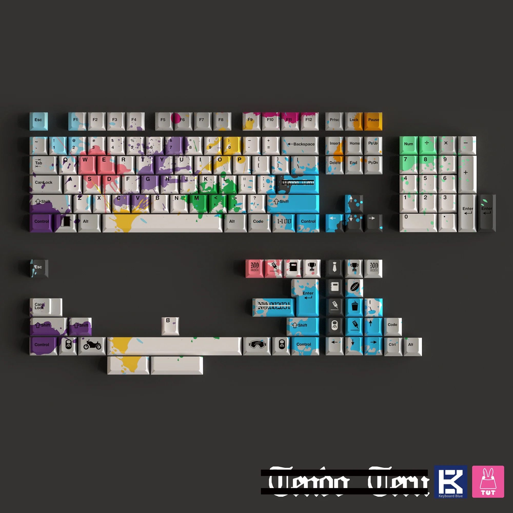 鍵帽 - T U T Z O M B I E