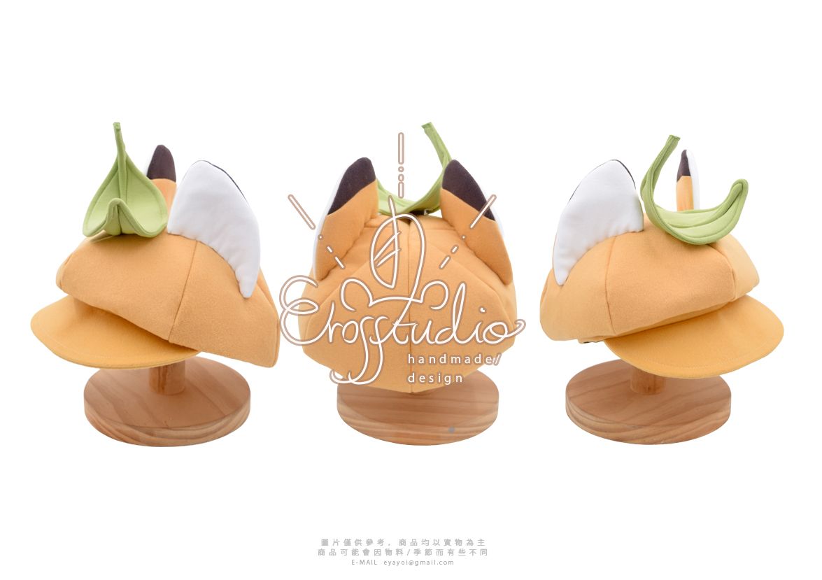 布丁狐狸頂葉報童帽