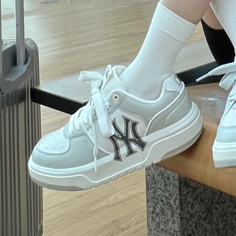 ＜預購＞MLB 灰白（圖二有尺寸表）3ASXCA12N（K0010）